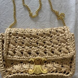 Raffia Purse